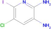 5-chloro-6-iodopyridine-2,3-diamine