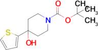 tert-butyl 4-hydroxy-4-(thiophen-2-yl)piperidine-1-carboxylate