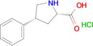 (2S,4R)-4-phenylpyrrolidine-2-carboxylic acid hydrochloride