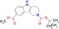 2-tert-Butyl 8-methyl 3,4-dihydro-1H-pyrido[4,3-b]indole-2,8(5H)-dicarboxylate