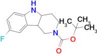 tert-Butyl 8-fluoro-3,4,4a,5-tetrahydro-1H-pyrido[4,3-b]indole-2(9bH)-carboxylate