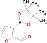 3-(4,4,5,5-Tetramethyl-1,3,2-dioxaborolan-2-yl)furan-2-carbaldehyde