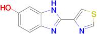 2-(1,3-thiazol-4-yl)-1H-1,3-benzodiazol-6-ol