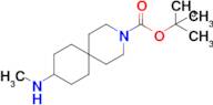 tert-Butyl 9-(methylamino)-3-azaspiro[5.5]undecane-3-carboxylate