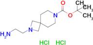 tert-Butyl 2-(2-aminoethyl)-2,7-diazaspiro[3.5]nonane-7-carboxylate dihydrochloride