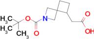 2-(2-(tert-Butoxycarbonyl)-2-azaspiro[3.3]heptan-5-yl)acetic acid