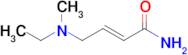 (E)-4-(Ethyl(methyl)amino)but-2-enamide