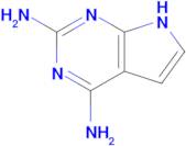 7H-Pyrrolo[2,3-d]pyrimidine-2,4-diamine