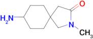 8-Amino-2-methyl-2-azaspiro[4.5]decan-3-one