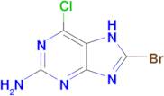 8-Bromo-6-chloro-7H-purin-2-amine