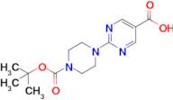 2-(4-(tert-Butoxycarbonyl)piperazin-1-yl)pyrimidine-5-carboxylic acid