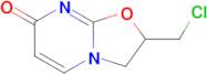 2-(Chloromethyl)-2H-oxazolo[3,2-a]pyrimidin-7(3H)-one