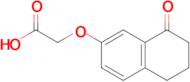 2-((8-Oxo-5,6,7,8-tetrahydronaphthalen-2-yl)oxy)acetic acid