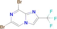 6,8-Dibromo-2-(trifluoromethyl)imidazo[1,2-a]pyrazine