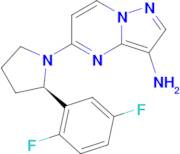 (R)-5-(2-(2,5-Difluorophenyl)pyrrolidin-1-yl)pyrazolo[1,5-a]pyrimidin-3-amine