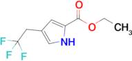 Ethyl 4-(2,2,2-trifluoroethyl)-1H-pyrrole-2-carboxylate