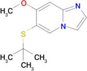 6-(Tert-butylthio)-7-methoxyimidazo[1,2-a]pyridine