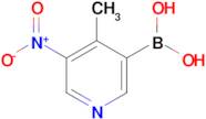 (4-Methyl-5-nitropyridin-3-yl)boronic acid