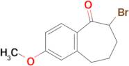 6-Bromo-2-methoxy-6,7,8,9-tetrahydro-5H-benzo[7]annulen-5-one