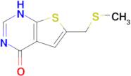 6-[(methylsulfanyl)methyl]-1H,4H-thieno[2,3-d]pyrimidin-4-one