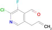 5-Allyl-2-chloro-3-fluoroisonicotinaldehyde