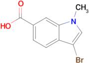 3-Bromo-1-methyl-1H-indole-6-carboxylic acid