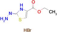 ethyl 2-hydrazinylidene-2,3-dihydro-1,3-thiazole-4-carboxylate hydrobromide