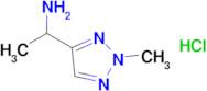 1-(2-Methyl-2H-1,2,3-triazol-4-yl)ethanamine hydrochloride