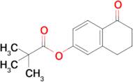 5-Oxo-5,6,7,8-tetrahydronaphthalen-2-yl pivalate