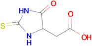 2-(5-Oxo-2-thioxoimidazolidin-4-yl)acetic acid