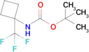 tert-Butyl (1-(trifluoromethyl)cyclobutyl)carbamate