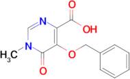 5-(Benzyloxy)-1-methyl-6-oxo-1,6-dihydropyrimidine-4-carboxylic acid