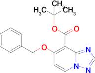 tert-Butyl 7-(benzyloxy)-[1,2,4]triazolo[1,5-a]pyridine-8-carboxylate