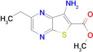 Methyl 7-amino-2-ethylthieno[2,3-b]pyrazine-6-carboxylate