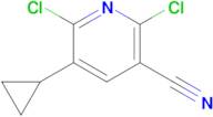 2,6-Dichloro-5-cyclopropylnicotinonitrile