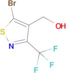 (5-Bromo-3-(trifluoromethyl)isothiazol-4-yl)methanol