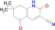 7,7-Dimethyl-2,5-dioxo-1,2,5,6,7,8-hexahydroquinoline-3-carbonitrile