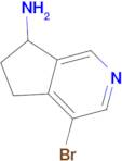 4-Bromo-6,7-dihydro-5H-cyclopenta[c]pyridin-7-amine