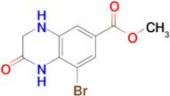 Methyl 8-bromo-2-oxo-1,2,3,4-tetrahydroquinoxaline-6-carboxylate