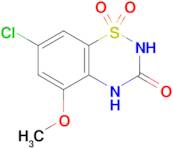 7-Chloro-5-methoxy-2H-benzo[e][1,2,4]thiadiazin-3(4H)-one 1,1-dioxide