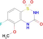 6-Fluoro-5-methoxy-2H-benzo[e][1,2,4]thiadiazin-3(4H)-one 1,1-dioxide