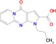 4-Oxo-1-propyl-1,4-dihydropyrido[1,2-a]pyrrolo[2,3-d]pyrimidine-2-carboxylic acid