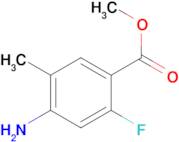 Methyl 4-amino-2-fluoro-5-methylbenzoate