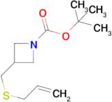 tert-Butyl 3-((allylthio)methyl)azetidine-1-carboxylate