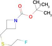 tert-Butyl 3-(((2-fluoroethyl)thio)methyl)azetidine-1-carboxylate