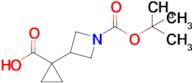 1-(1-(tert-Butoxycarbonyl)azetidin-3-yl)cyclopropanecarboxylic acid