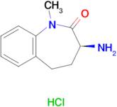 (S)-3-Amino-1-methyl-1,3,4,5-tetrahydro-2H-benzo[b]azepin-2-one hydrochloride