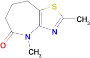 2,4-Dimethyl-4,6,7,8-tetrahydro-5H-thiazolo[4,5-b]azepin-5-one