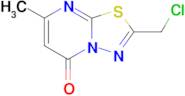 2-(Chloromethyl)-7-methyl-5H-[1,3,4]thiadiazolo[3,2-a]pyrimidin-5-one