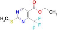 Ethyl 2-(methylthio)-4-(trifluoromethyl)pyrimidine-5-carboxylate